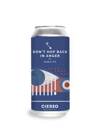 Cierzo Brewing DON'T HOP BACK IN ANGER 8 ABV can 440 ml - Cerveceo